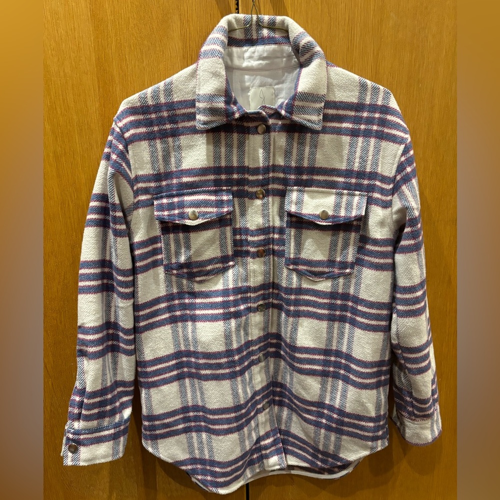 Joie Multicolor Plaid shacket